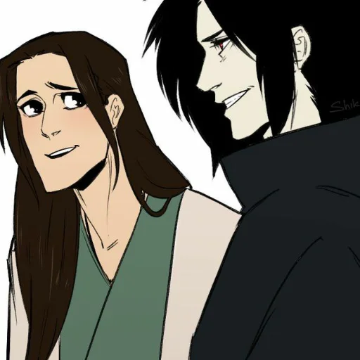 аниме человеческое лицо мультфильм