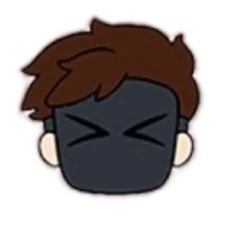 Стикер Детектив Ебалан (версия прозрачный) - 0