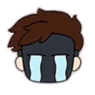 Стикер Детектив Ебалан (версия прозрачный) - 3