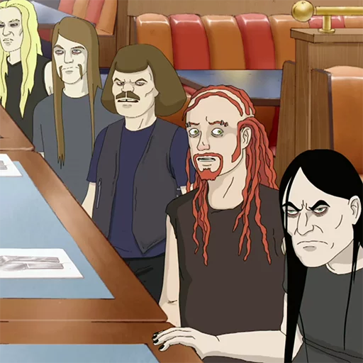 Sticker Metalocalypse (Металлопокалипсис) - 4
