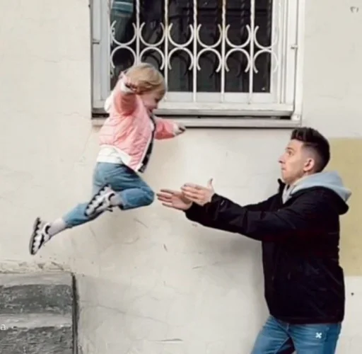 clothing person building