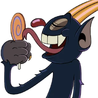 Sticker The Devil Cuphead show - 7