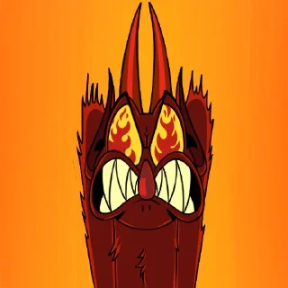 Sticker The Devil Cuphead show - 4