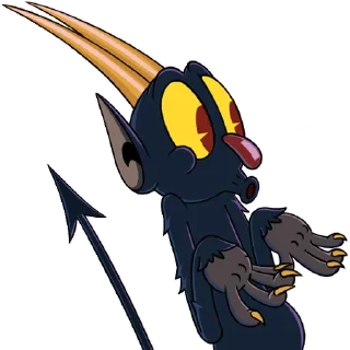 Sticker The Devil Cuphead show - 0