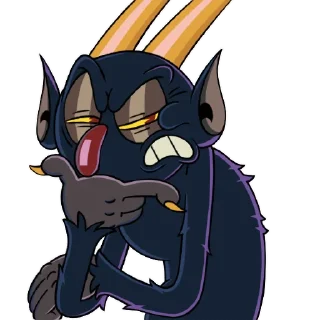 Sticker The Devil Cuphead show - 10