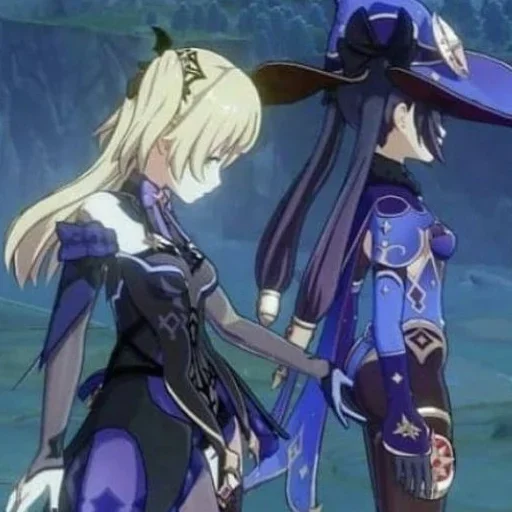 аниме cg иллюстрация мультфильм