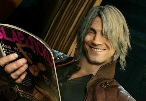 Sticker DevilMayCryTrash - 1