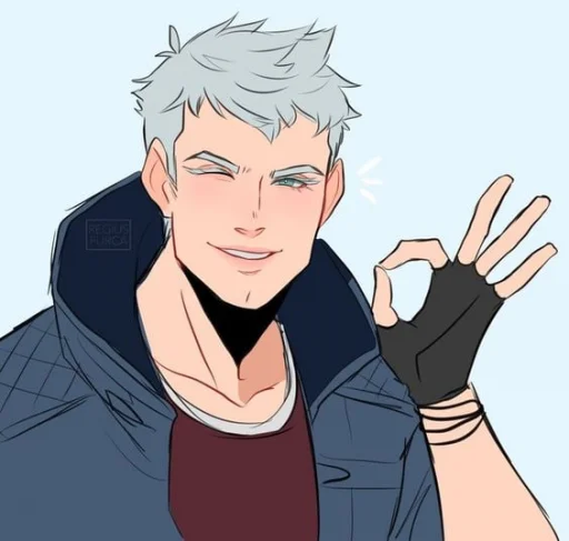 Sticker DevilMayCryTrash - 1