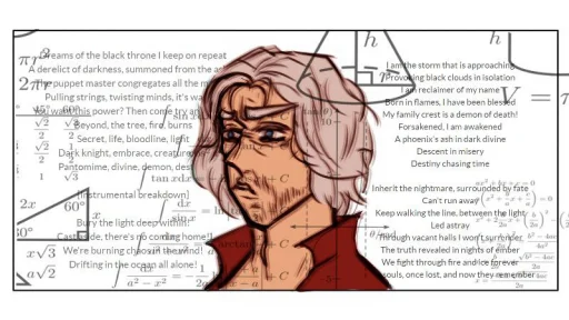 Sticker DevilMayCryTrash - 1