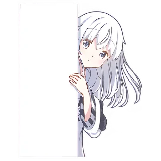 Sticker Девочка Инь-Янь @nyasticks - 11