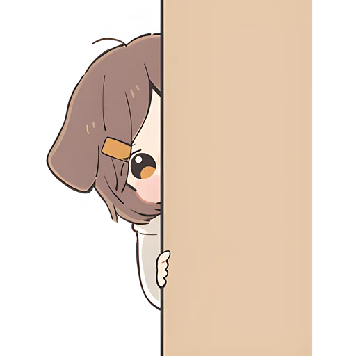 Sticker Девочка пёсик @Nyasticks - 3