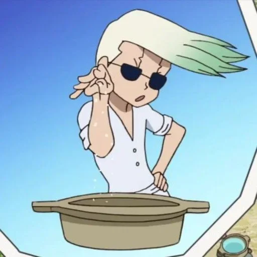 Доктор стоун @anime_sticks - 