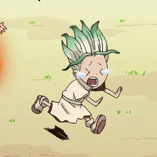 Стикер Доктор стоун @anime_sticks - 8