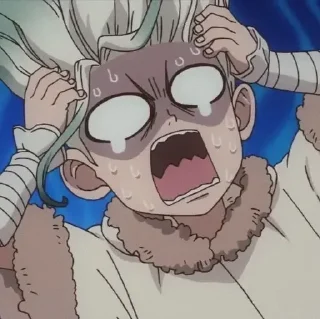 Стикер Доктор стоун @anime_sticks - 0