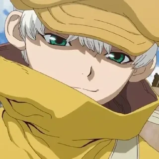 Стикер Доктор стоун @anime_sticks - 1