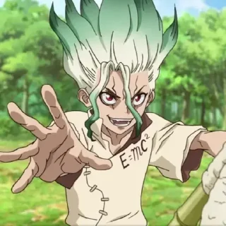 Стикер Доктор стоун @anime_sticks - 5