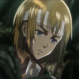 Sticker Армин @anime_stickerr - 5