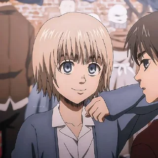 Sticker Армин @anime_stickerr - 1