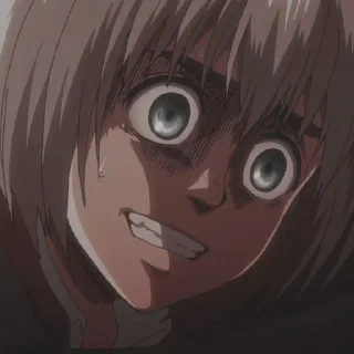Sticker Армин @anime_stickerr - 3