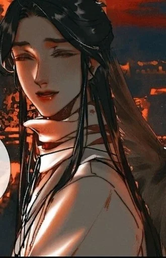 anime human face cg artwork