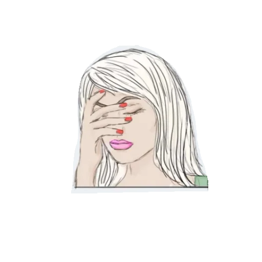 sketch drawing human face