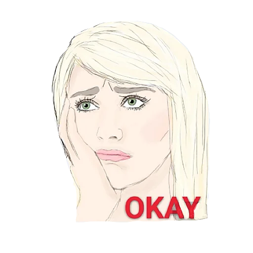 human face sketch drawing