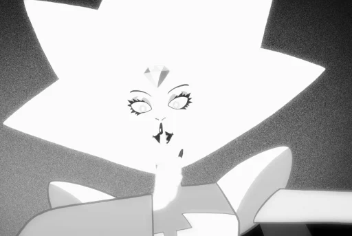 Sticker DiamanteBianco - 1