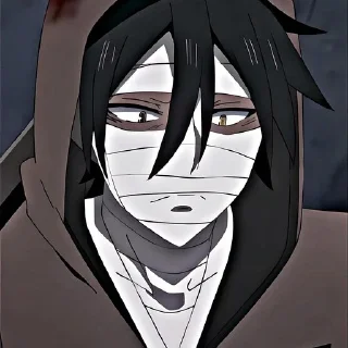 Стикер Ангел кровопролития @anime_stickerr - 3