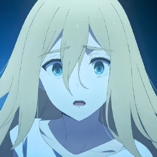 Стикер Ангел кровопролития @anime_stickerr - 11