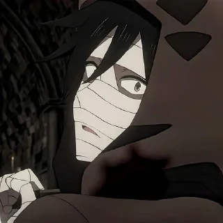 Стикер Ангел кровопролития @anime_stickerr - 0