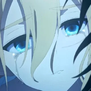 Стикер Ангел кровопролития @anime_stickerr - 10