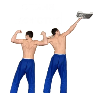 Стикер Борцы молодцы - 4