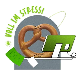 Sticker Die Brezel - 2