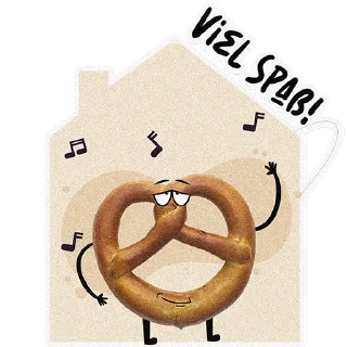 Sticker Die Brezel - 6