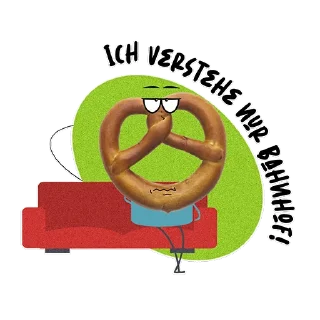 Sticker Die Brezel - 5