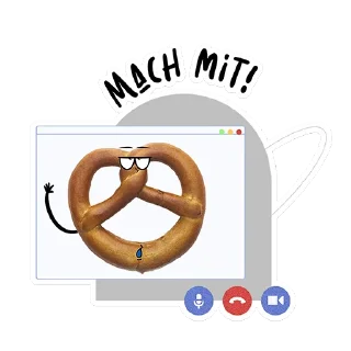 Sticker Die Brezel - 8