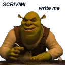 Стикер @STIKERFORALL SHREK - 8
