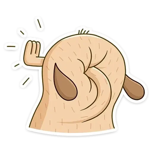 Стикер Diggy_by_MoiStikiBot - 1