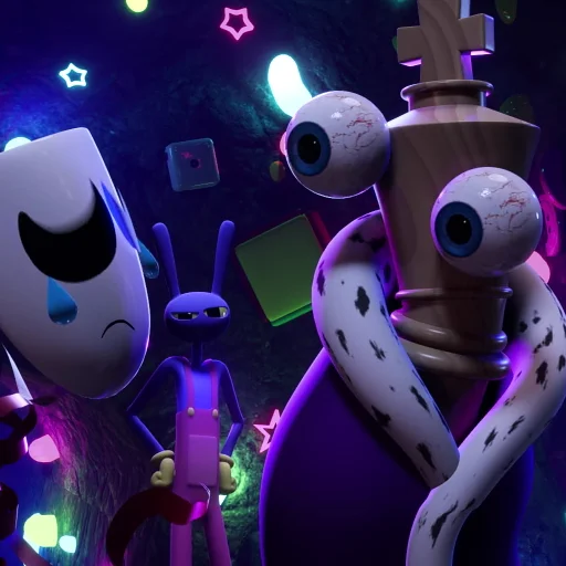 мультфильм игрушка пурпурный