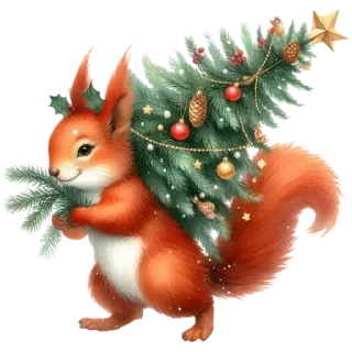 christmas tree christmas cartoon