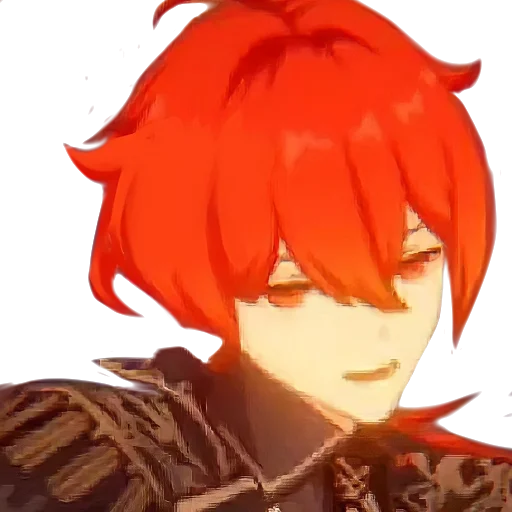 cartoon human face anime