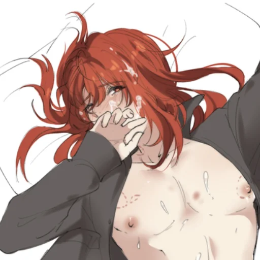 аниме мультфильм cg иллюстрация