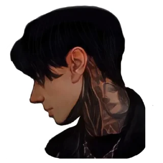 Стикер Дима Матвеев 🖤 - 6