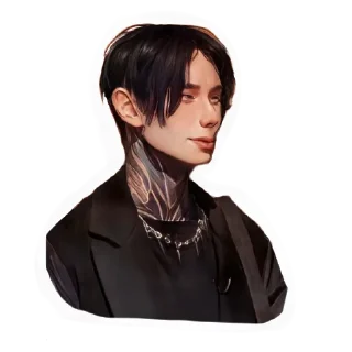 Стикер Дима Матвеев 🖤 - 0