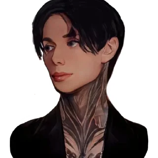 Стикер Дима Матвеев 🖤 - 11