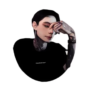 Стикер Дима Матвеев 🖤 - 3