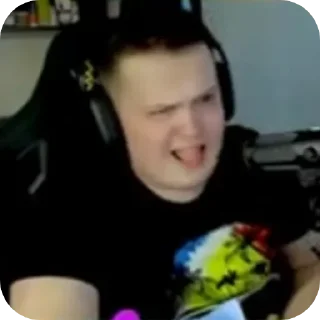 Стикер Пухлый черкашонок,  новая версия - 2