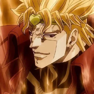 Стикер Dio Brando ➩ @Earth928B - 9
