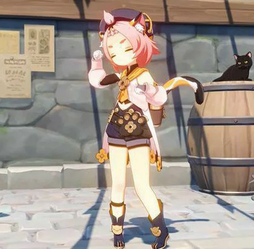 cartoon clothing figurine