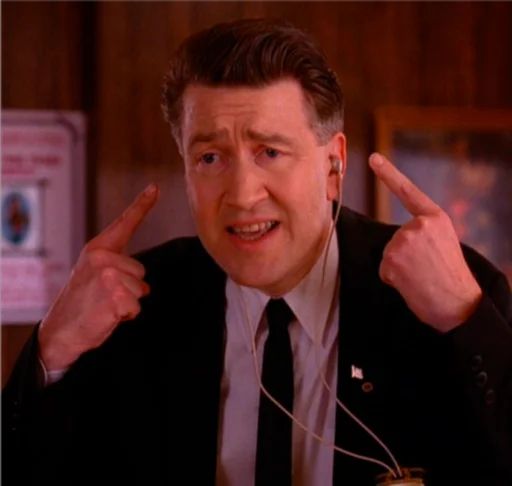 Sticker Directedbydavidlynch - 1